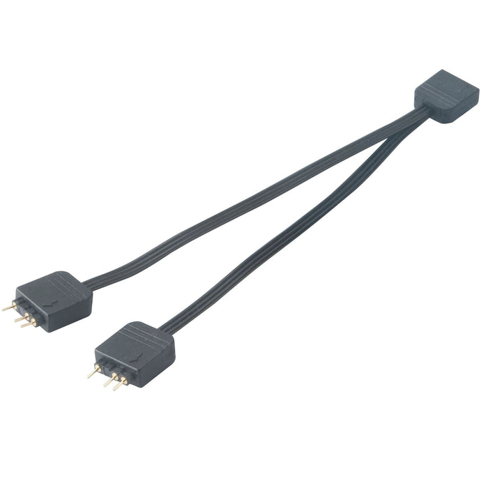 Akasa 1-to-2 Addressable RGB LED Splitter Cable-Internal Cables-Gigante Computers