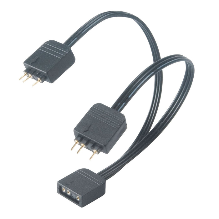 Akasa 1-to-2 Addressable RGB LED Splitter Cable-Internal Cables-Gigante Computers