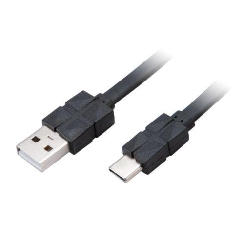 Akasa PROSLIM USB 2.0 Type-C to Type-A Charging & Sync Cable, 30cm-USB-Gigante Computers