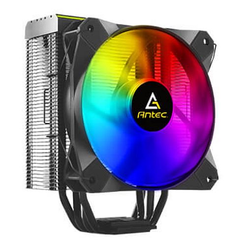 Antec FrigusAir 400 ARGB Heatsink & Fan, Intel & AMD Sockets, PWM ARGB Fan, Direct Touch Heatpipes, ARGB Controller, 150W TDP-Cooling-Gigante Computers