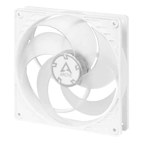 Arctic P14 14cm Pressure Optimised PWM PST Case Fan, White/Transparent, Fluid Dynamic-Cooling-Gigante Computers