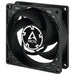 Arctic P8 Silent Pressure-optimised Extra Quiet 8cm Case Fan, Black, Fluid Dynamic, 1600 RPM-Cooling-Gigante Computers