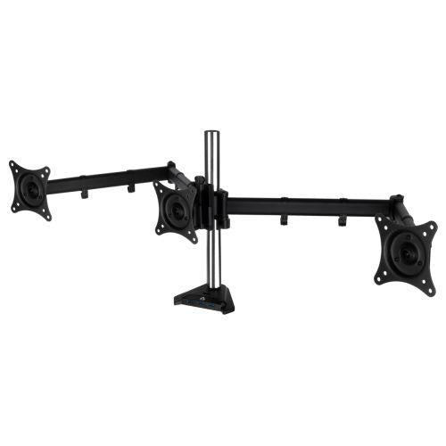 Arctic Z3 Pro (Gen3) Triple Monitor Arm with 4-Port USB 3.0 Hub, Up to 32" Monitors / 29" Ultrawide-Monitor Arms/Brackets-Gigante Computers
