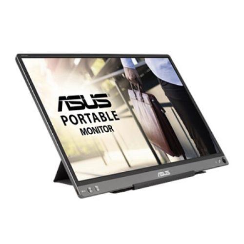 Asus 15.6" Portable IPS Monitor (ZenScreen MB16ACE), 1920 x 1080, USB-C, USB-powered, Auto-rotatable, Hybrid Signal, Smart Case Stand-Monitors-Gigante Computers