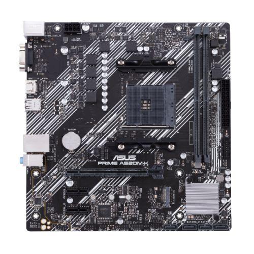 Asus PRIME A520M-K, AMD A520, AM4, Micro ATX, 2 DDR4, VGA, HDMI, M.2-Motherboards-Gigante Computers
