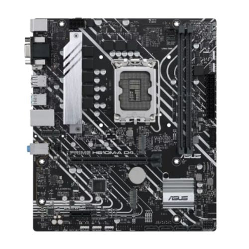 Asus PRIME H610M-A D4 CSM - Corporate Stable Model, Intel H610, 1700, Micro ATX, 2 DDR4, VGA, HDMI, DP, PCIe4, 2x M.2-Motherboards-Gigante Computers