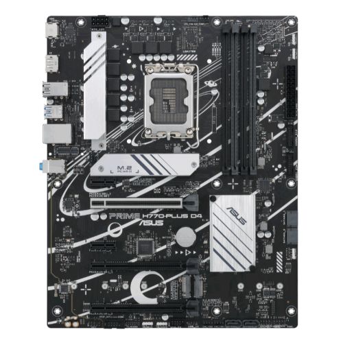 Asus PRIME H770-PLUS D4, Intel H770, 1700, ATX, 4 DDR4, HDMI, DP, 2.5G LAN, PCIe5, 3x M.2-Motherboards-Gigante Computers