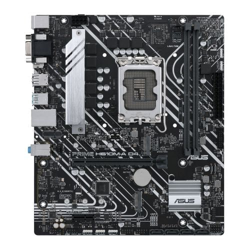 Asus PRO H610M-C D4-CSM - Corporate Stable Model, Intel H610, 1700, Micro ATX, 2 DDR4, VGA, HDMI, DP, PCIe4, 1x M.2-Motherboards-Gigante Computers