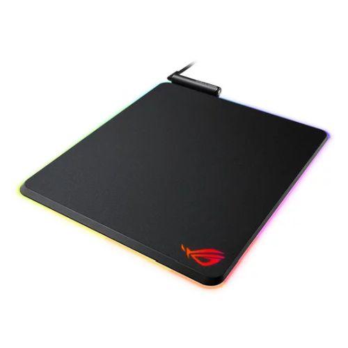 Asus ROG Balteus RGB Gaming Mouse Pad, Customisable Lighting, Non-slip, USB Passthrough, 370 x 320 x 7.9 mm-Mouse Mats-Gigante Computers