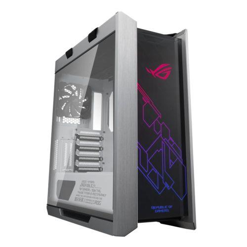 Asus ROG Strix Helios RGB White Gaming Case with with Tempered Glass Windows, E-ATX, GPU Braces, USB-C, Fan/RGB Controls, Carry Handles-Cases-Gigante Computers