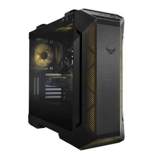Asus TUF Gaming GT501 Gaming Case with Window, E-ATX, No PSU, Tempered Smoked Glass, 3 x 12cm RGB Fans, Carry Handles-Cases-Gigante Computers