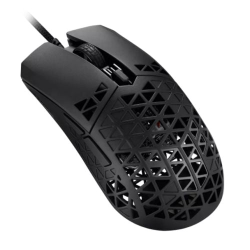 Asus TUF Gaming M4 Air Lightweight Gaming Mouse, 16000 DPI, 6 Programmable Buttons, IPX6, Antibacterial Guard, Pure PTFE feet-Mice-Gigante Computers