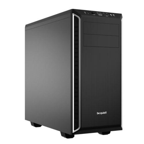 Be Quiet! Pure Base 600 Gaming Case, ATX, No PSU, 2 x Pure Wings 2 Fans, Silver Trim-Cases-Gigante Computers