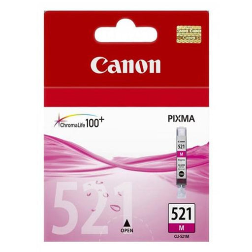 Canon CLI-521M (Yield: 471 Pages) Magenta Ink Cartridge-Ink Cartridges-Gigante Computers