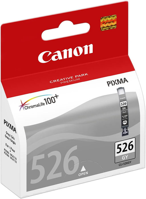 Canon CLI-526GY (171 Photos) Grey Ink Cartridge-Ink Cartridges-Gigante Computers