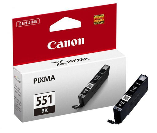 Canon CLI-551BK Black Ink Cartridge-Ink Cartridges-Gigante Computers