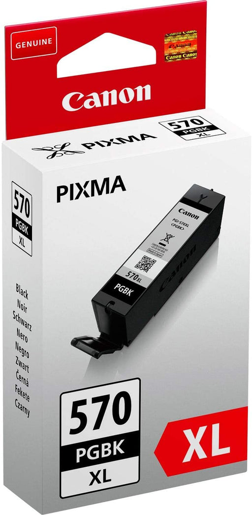 Canon PGI-570PGBKXL (Yield: 500 Pages) High Yield Black Ink Cartridge-Ink Cartridges-Gigante Computers