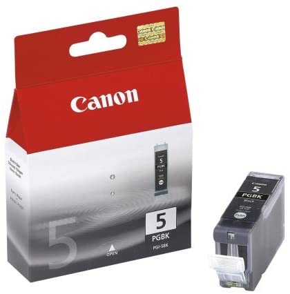 Canon PGI-5BK Black Ink Cartridge-Ink Cartridges-Gigante Computers