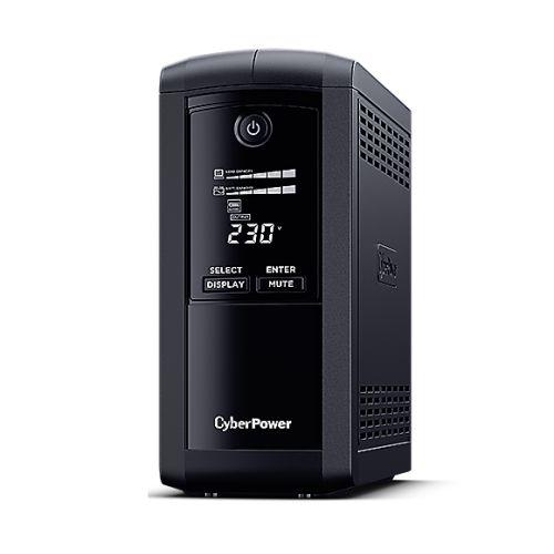CyberPower Value Pro 1000VA Line Interactive Tower UPS, 550W, LCD Display, 6x IEC, AVR Energy Saving, 1Gbps Ethernet-UPS-Gigante Computers