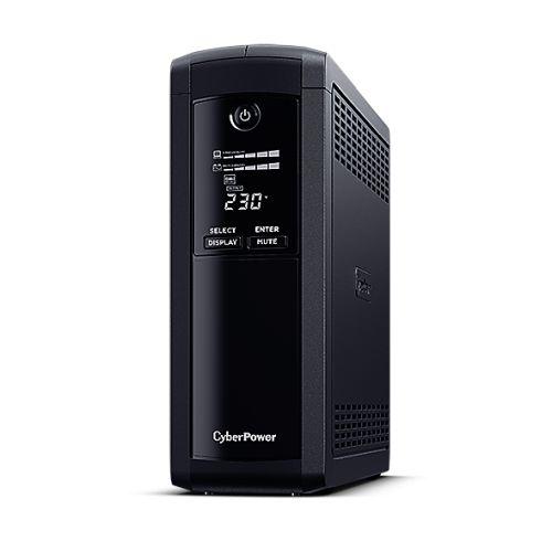 CyberPower Value Pro 1200VA Line Interactive Tower UPS, 720W, LCD Display, 8x IEC, AVR Energy Saving, 1Gbps Ethernet-UPS-Gigante Computers