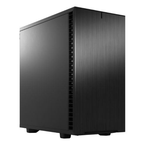 Fractal Design Define 7 Mini (Black Solid) Gaming Case, Micro ATX, Sound Dampening, Ventilated PSU Shroud, USB-C, 331mm GPU & 240mm Radiator Support-Cases-Gigante Computers