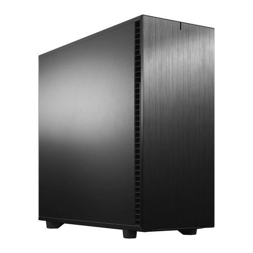 Fractal Design Define 7 XL (Black Solid) Gaming Case, E-ATX/SSI-EEB, Modular Design, 3 Fans, Fan Hub, Sound Dampening, USB-C-Cases-Gigante Computers