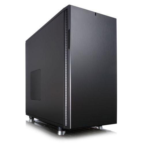 Fractal Design Define R5 (Black Solid) Silent Gaming Case, ATX, 2 Fans, Fan Controller, Configurable Front Door, Ultra Silent Design-Cases-Gigante Computers