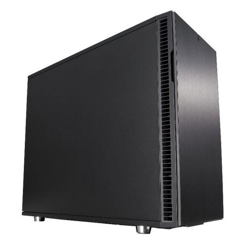 Fractal Design Define R6 (Black Solid) Gaming Case, E-ATX, Modular Design, 3 Fans, Fan Hub, Sound Dampening-Cases-Gigante Computers