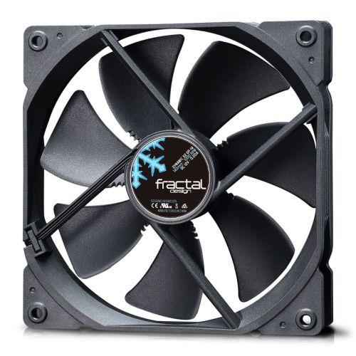 Fractal Design Dynamic X2 GP-14 14cm Case Fan, Long Life Sleeve Bearing, Counter-balanced Magnet, 1000 RPM, Black-Cooling-Gigante Computers