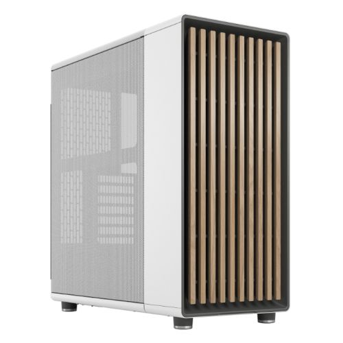 Fractal Design North Chalk White (White Solid) Case, ATX, Fine Mesh Si ...