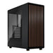 Fractal Design North Charcoal Black (TG Dark) Case w/ Dark Tint Glass Window, ATX, 2 Fans, USB-C, Walnut Front-Cases-Gigante Computers