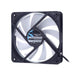 Fractal Design Silent Series R3 12cm Case Fan, Rifle Bearing, 1200 RPM, Black/White-Cooling-Gigante Computers