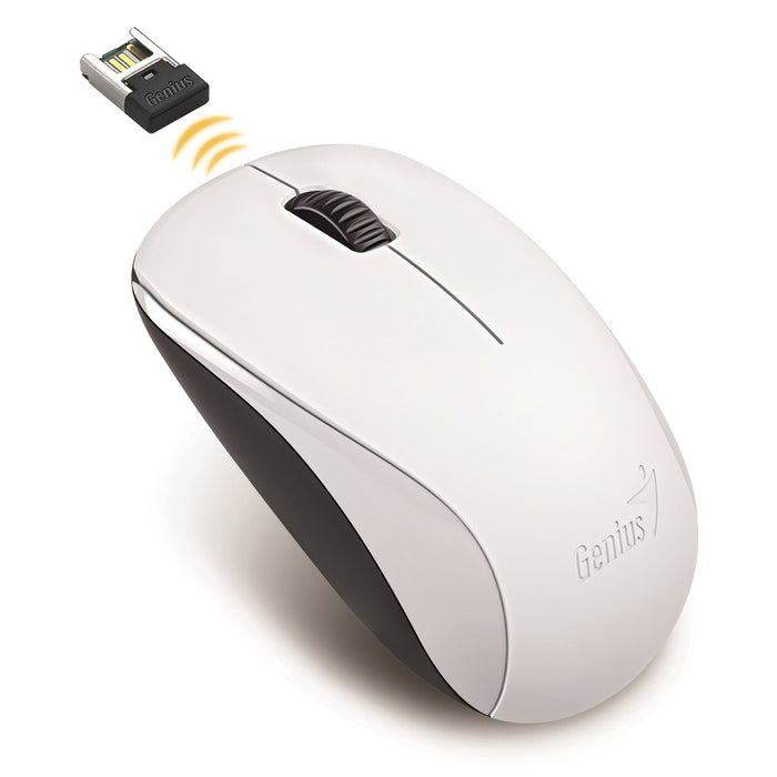 Genius NX-7000 Wireless Mouse White-Mice-Gigante Computers