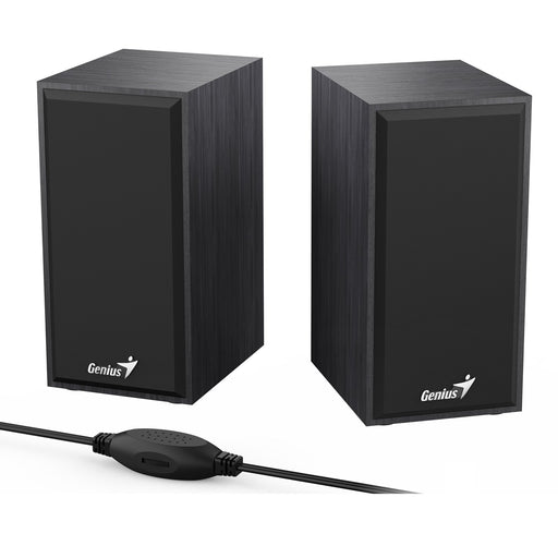 Genius SP-HF180 Black Stereo Speakers-Speakers-Gigante Computers