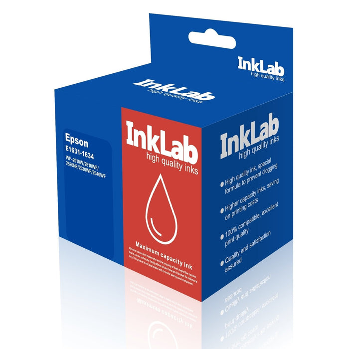 InkLab 1631-1634 Epson Compatible Multipack Replacement Ink-Replacement Inks-Gigante Computers