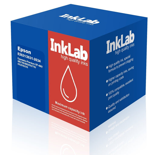 InkLab 2621-2634 Epson Compatible Multipack Replacement Ink-Replacement Inks-Gigante Computers