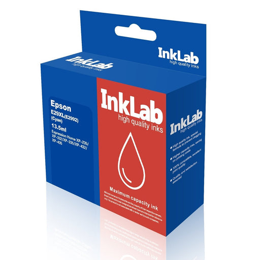InkLab 29 XL Epson Compatible Cyan Replacement Ink-Replacement Inks-Gigante Computers