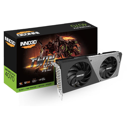 Inno3D Nvidia GeForce RTX 4070 Twin X2 Graphics Card-Graphics Cards-Gigante Computers