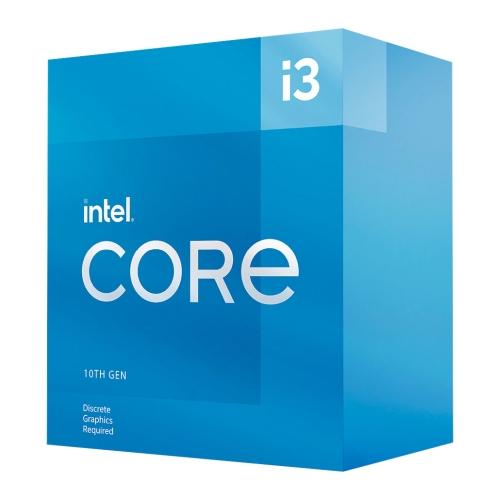 Intel Core I3-10105F CPU, 1200, 3.7 GHz (4.4 Turbo), Quad Core, 65W, 14nm, 6MB Cache, Comet Lake Refresh, No Graphics-Processors-Gigante Computers
