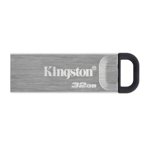Kingston 32GB USB 3.2 Gen1 Memory Pen, DataTraveler Kyson, Metal Capless Design, R/W 200/60 MB/s-USB Pen Drives-Gigante Computers