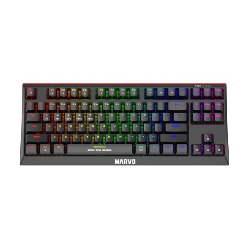 Marvo KG953W-UK Scorpion Wireless Mechanical Gaming Keyboard with Red Switches - Damaged Box-Keyboard-Gigante Computers