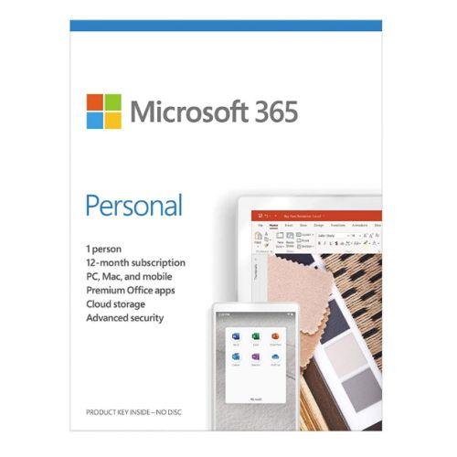 Microsoft Office 365 Personal, 1 User, 1 Device, 1 Year Subscription, 32 & 64 bit, Medialess-Microsoft Office-Gigante Computers
