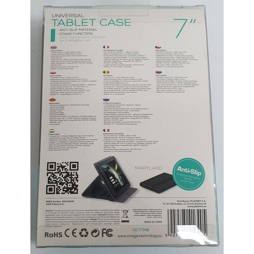 Omega Universal 7 Tablet Case and Stand-Tablet/Mobile Accessories-Gigante Computers