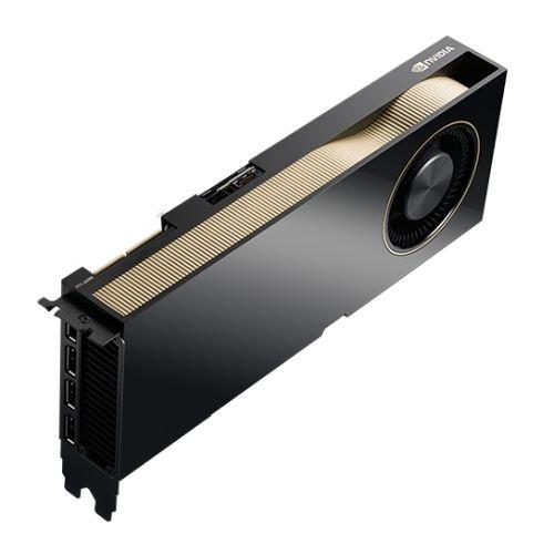 PNY Quadro RTXA6000 Professional Graphics Card, 48GB DDR6, 4 DP, Ampere Ray Tracing, 10752 Core, NVLink support, OEM (Brown Box)-Graphics Cards-Gigante Computers