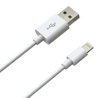 Prevo Apple Lightning (M) to USB 2.0 A (M) 2m White-Cables-Gigante Computers
