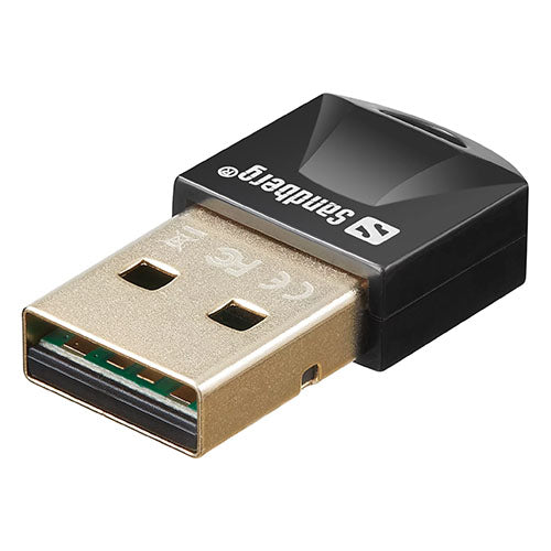 Sandberg (134-34) USB Bluetooth 5.0 Adapter, 20M Range, 5 Year Warranty-Bluetooth Adapters-Gigante Computers