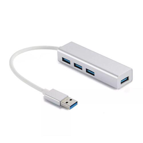 Sandberg External 4-Port USB 3.0 Pocket Hub, Aluminium, USB Powered, 5 Year Warranty-USB Hubs-Gigante Computers