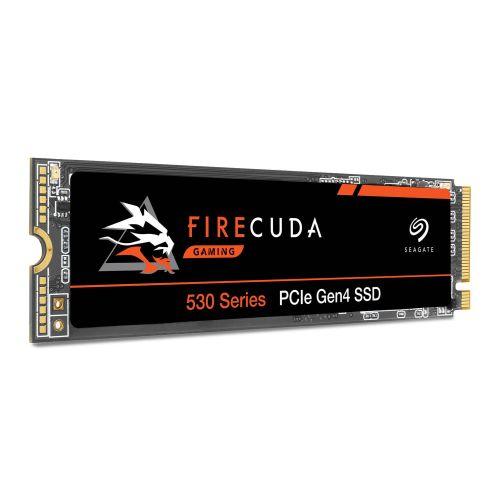 Seagate 1TB FireCuda 530 M.2 NVMe SSD, M.2 2280, PCIe 4.0, TLC 3D NAND, R/W 7300/6000 MB/s, 800K/1000K IOPS-Internal SSD Drives-Gigante Computers