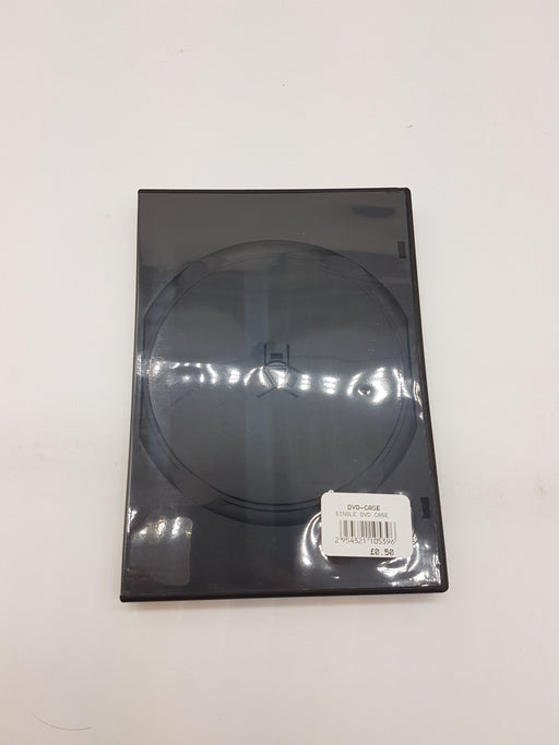 Single DVD/CD Case Black (fits 3 discs) - Open Boxed-Recordable Media-Gigante Computers