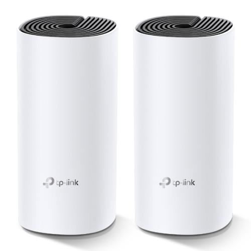 TP-LINK (DECO M4) Whole-Home Mesh Wi-Fi System, 2 Pack, Dual Band AC1200, MU-MIMO, 2 x LAN on each Unit-Routers-Gigante Computers